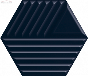 Плитка Ceramika Paradyz Intense Tone Blue Heksagon Struktura C (19,8х17,1)
